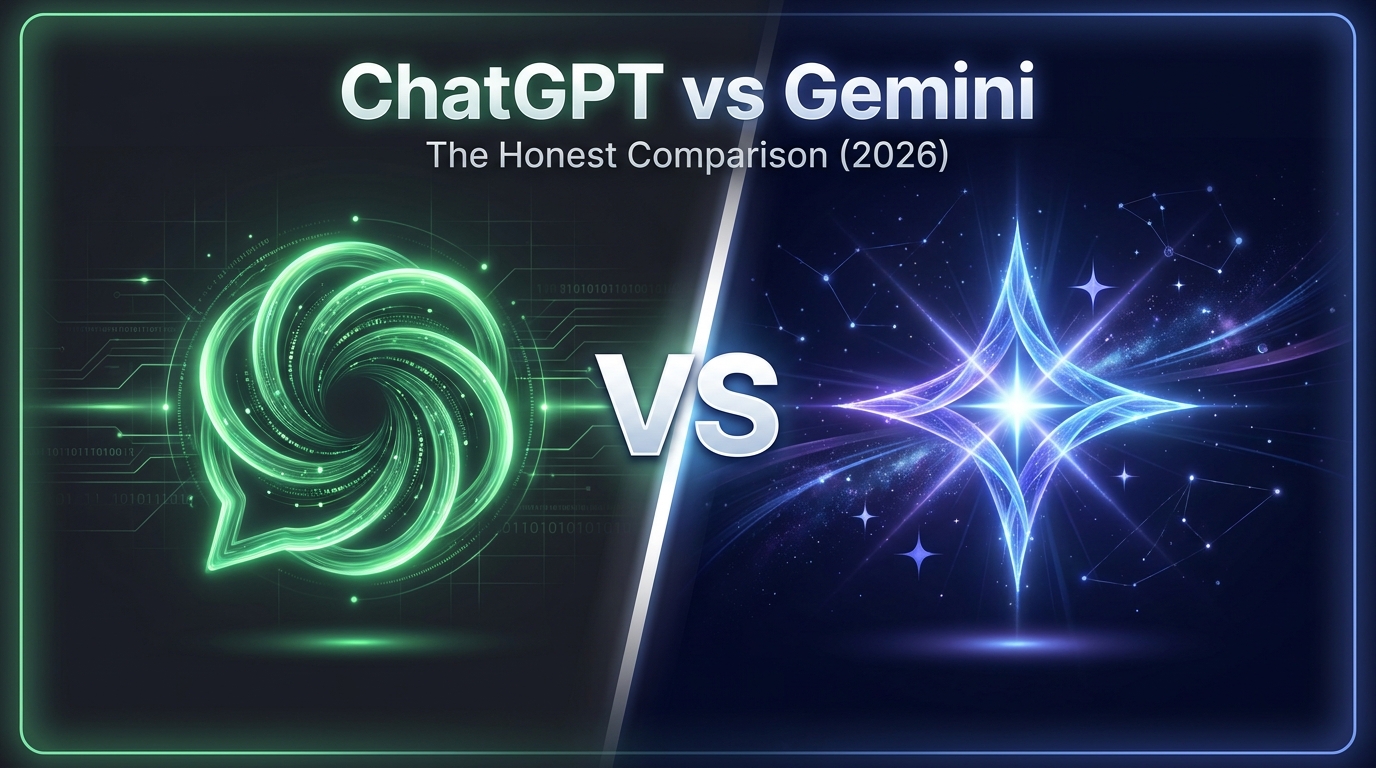 ChatGPT vs Gemini (2026): The Honest Comparison